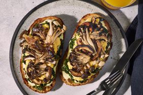 Wild mushroom toasts