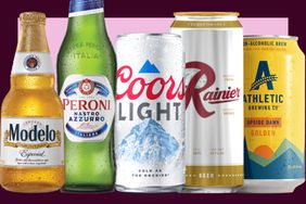 Modelo, Peroni Nastro Azzurro, Coors Light, Rainier, and Athletic Brewing ‘Upside Dawn’ beers