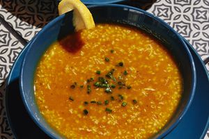 Yemeni Bulgur Wheat Shurba (soup)